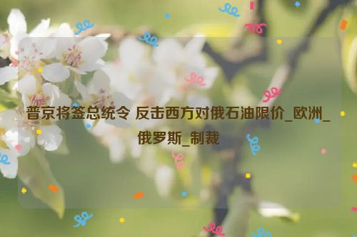 普京将签总统令 反击西方对俄石油限价_欧洲_俄罗斯_制裁