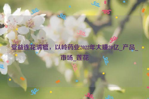 受益连花清瘟，以岭药业2022年大赚20亿_产品_市场_莲花