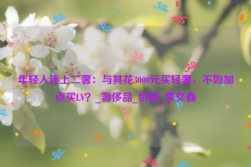 年轻人迷上二奢：与其花3000元买轻奢，不如加点买LV？_奢侈品_价格_李文鑫