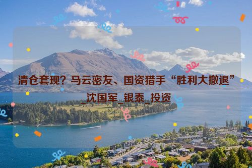 清仓套现？马云密友、国资猎手“胜利大撤退”_沈国军_银泰_投资